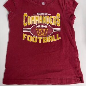 Washington Commanders Kids Football T-Shirt